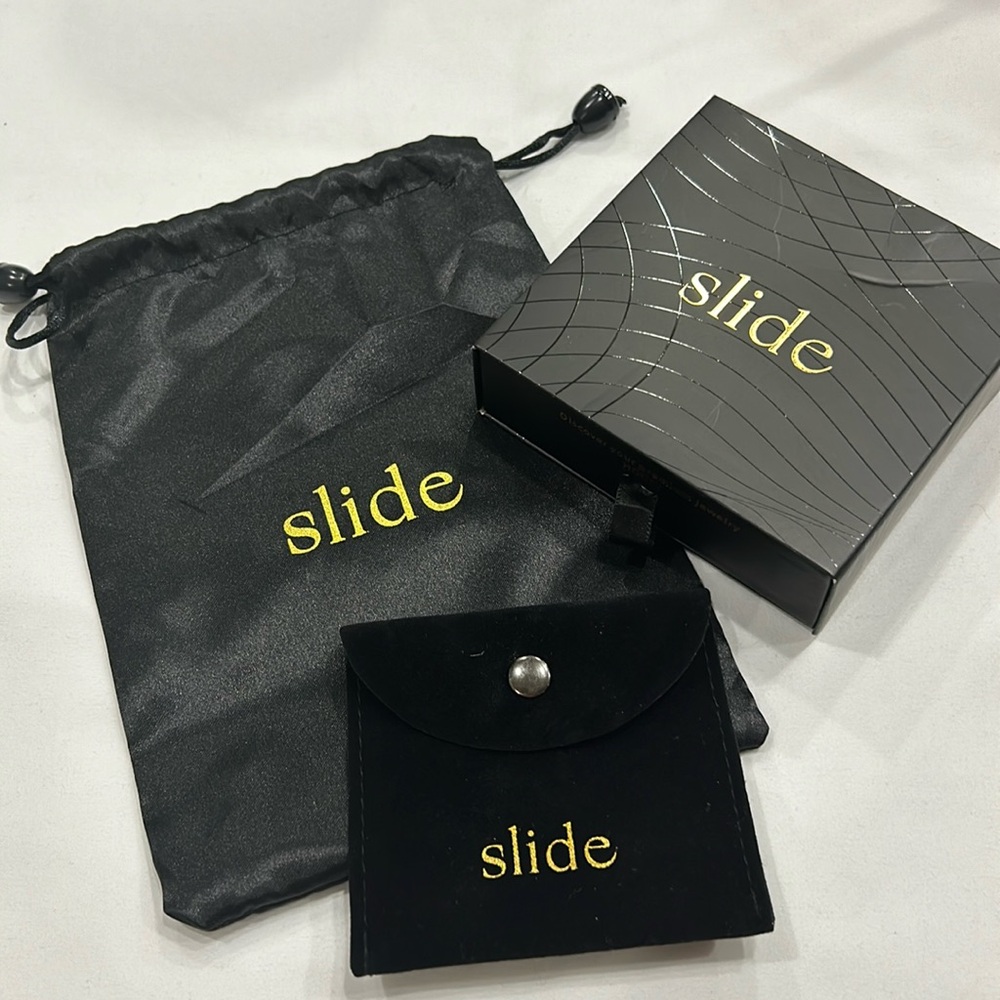 Proceeds go to Charity! Slide bracelet and necklace set